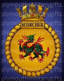 HMS Scorcher Magnet